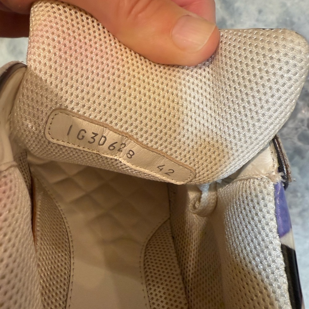Chanel Colorful Patterned Sneakers size 42. Like new. Worn once - Picture 13 of 14